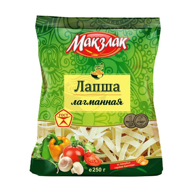 Лапша лагманная, Макзлак, 250 г