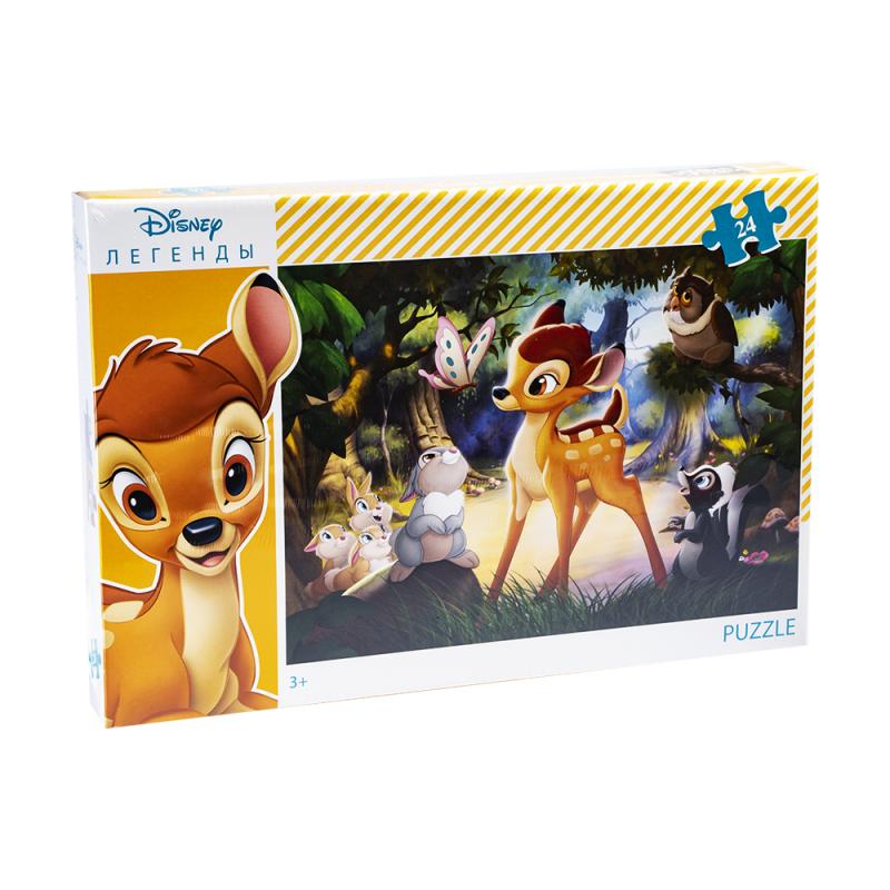 Пазлы, Disney, Hatber, 24 элемента, в ассортименте