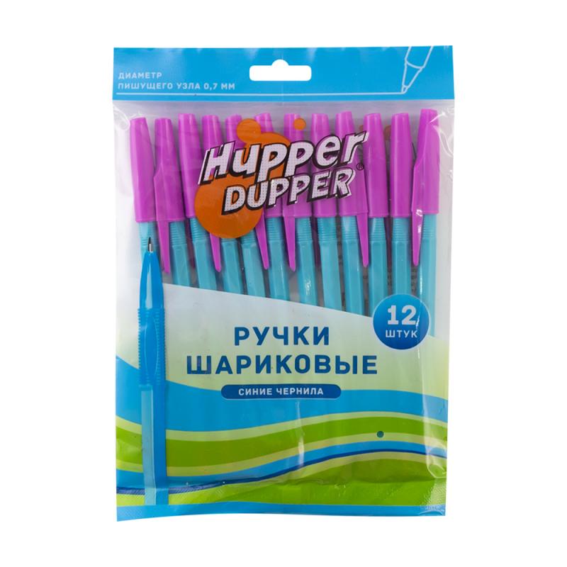 Набор шариковых ручек, Hupper Dupper, 12 шт., в ассортименте