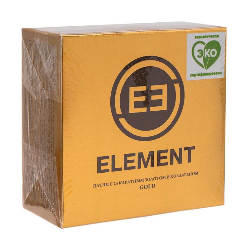 Патчи гидрогелевые для глаз, ELEMENT, 174 г, в ассортименте