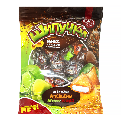 Карамель "Шипучка" микс, 180 г