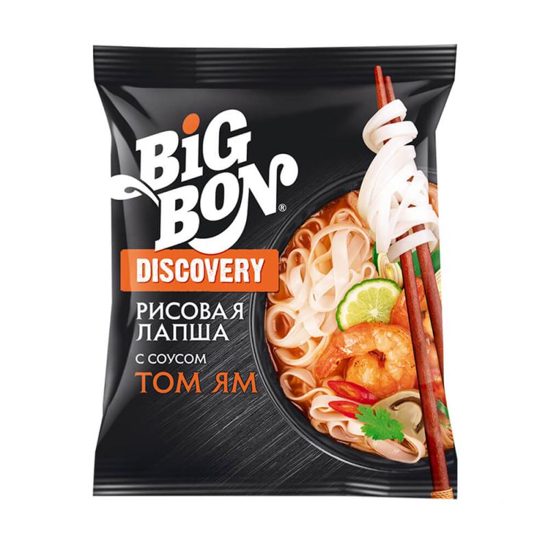 Рисовая лапша, BIG BON, 65 г, в ассортименте