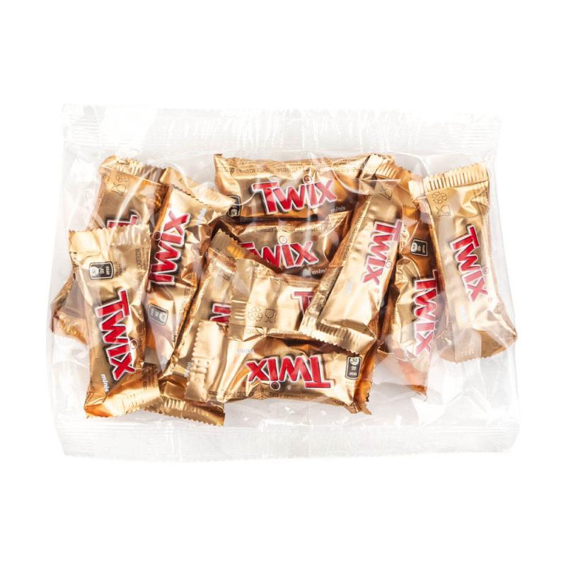 Шоколадные батончики "Minis", Twix, 101 г, в ассортименте