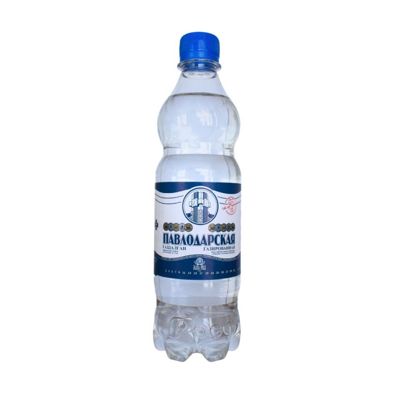 Минеральная вода "Павлодарская", газированная, 0,5 л