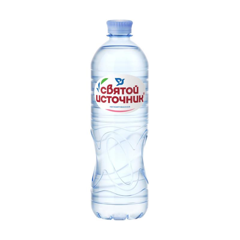 Вода негазированная, Святой Источник, 0,75 л