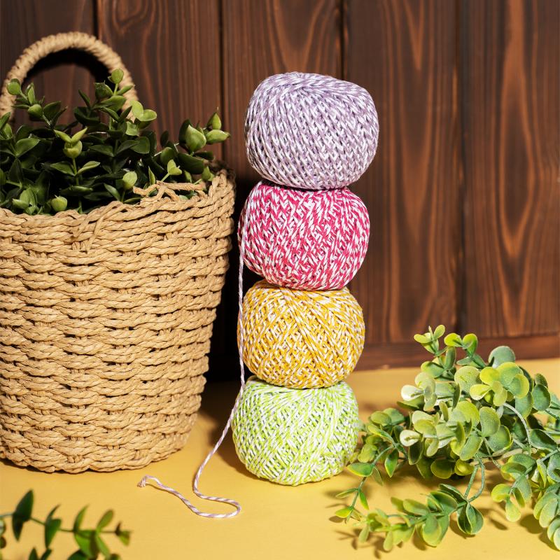 Нить хлопковая для подвязки растений, Greenart, 100 м, в ассортименте