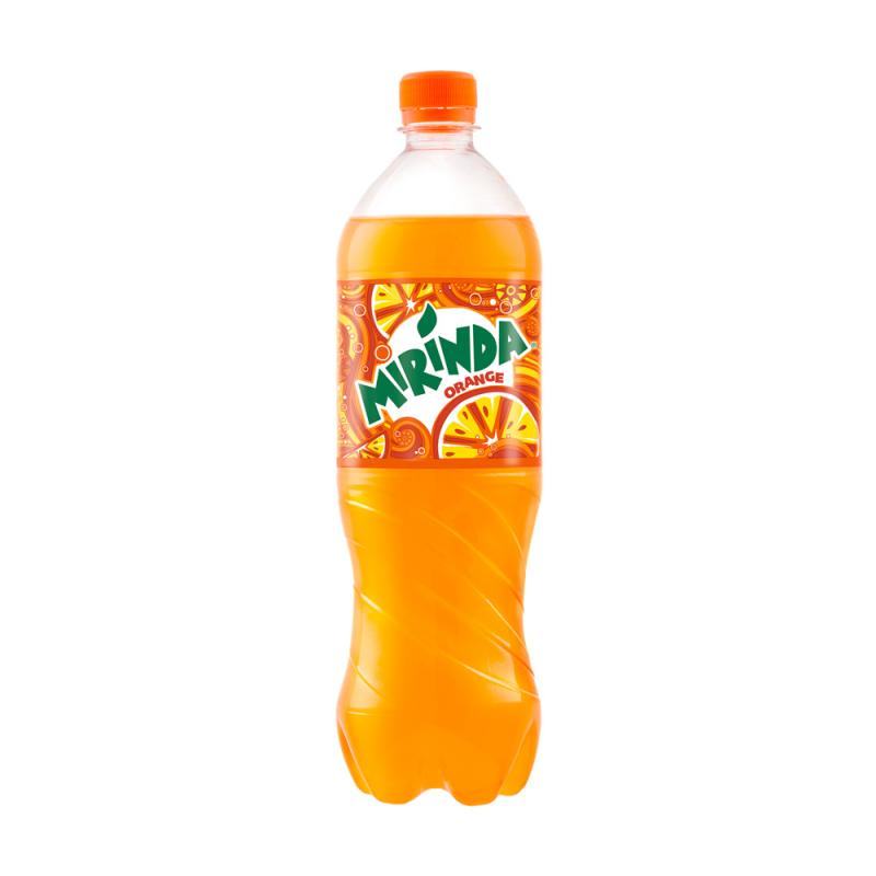 Напиток газированный, Mirinda, апельсин, 1 л