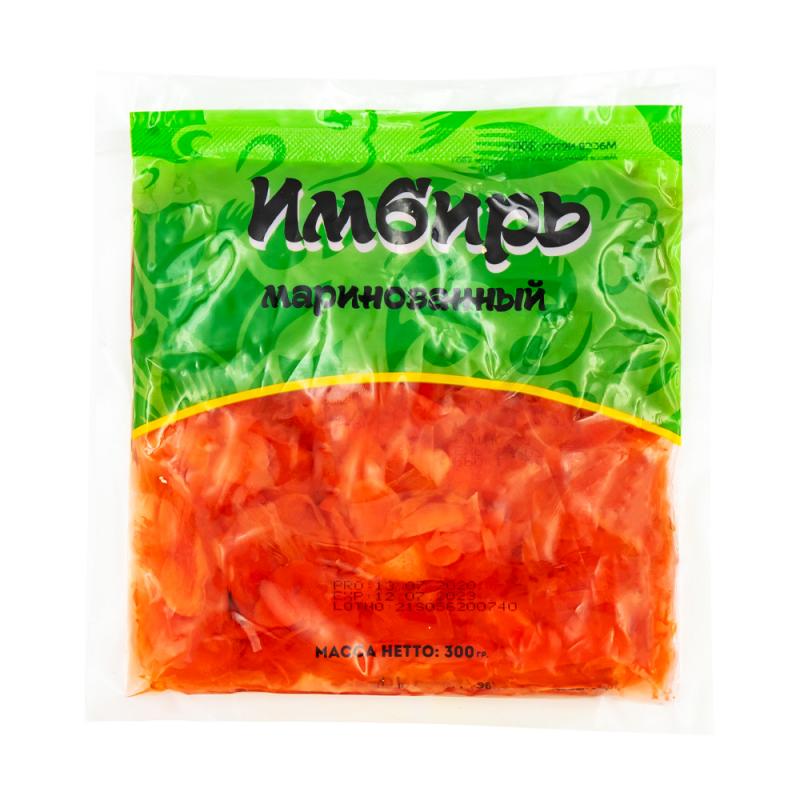Имбирь маринованный, 300 г