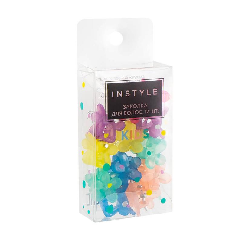 Заколка для волос, INSTYLE, 12 шт., в ассортименте