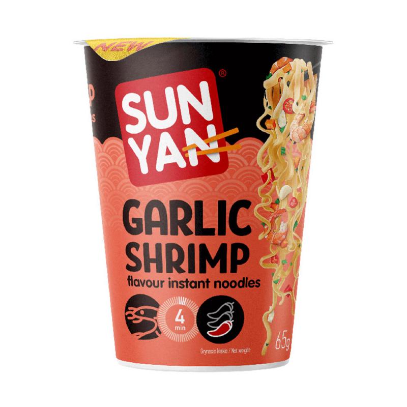Лапша быстрого приготовления Sun Yan, 65 г, в ассортименте