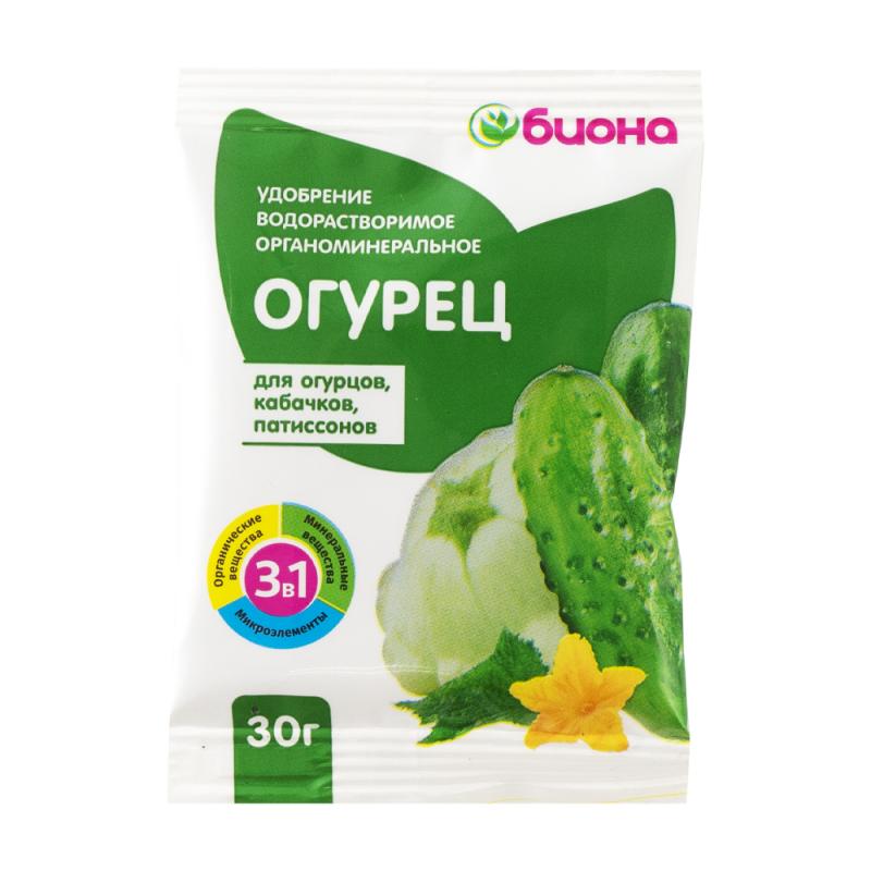 Водорастворимые удобрения, Биона, 30 г, в ассортименте