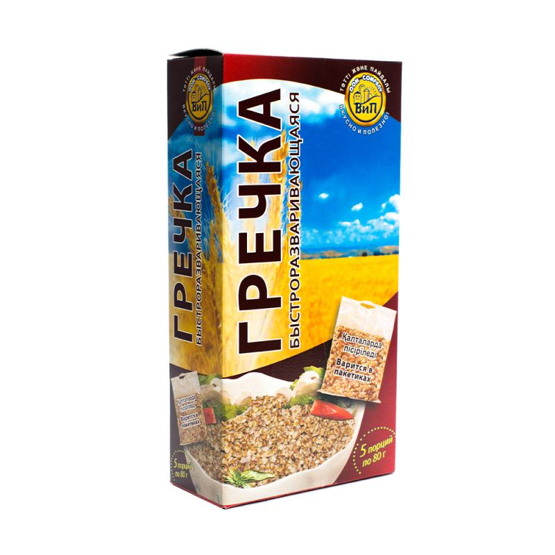 Крупа гречневая "Гречка", в пакетах для варки, 5х80 г