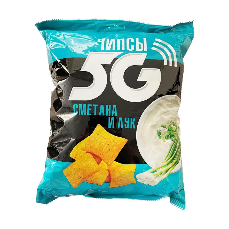 Чипсы пшеничные "5G", 250 г, в ассортименте