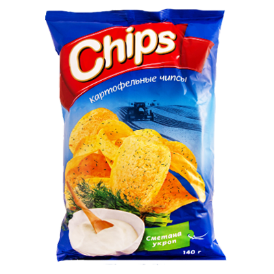 Чипсы "Chips", 140 г