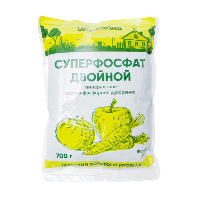 Удобрение "Суперфосфат двойной", Урожайка, 700 г
