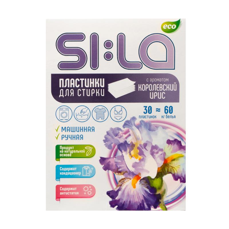 Пластинки для стирки, SILA, 30 шт., в ассортименте