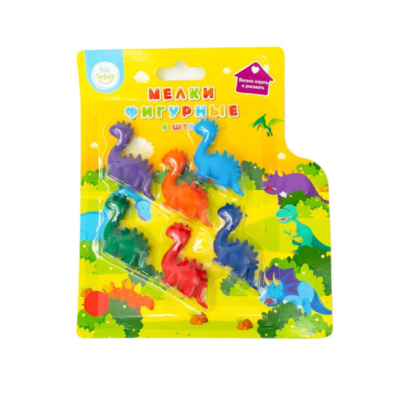 Набор фигурных мелков, Kid's Fantasy, 6 шт., в ассортименте