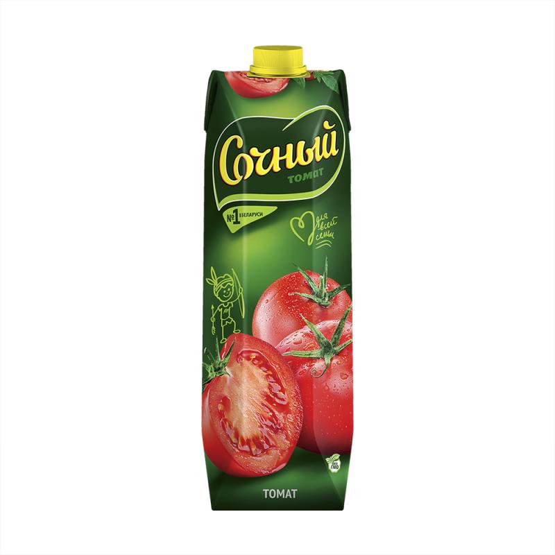 Сок томатный "Сочный томат", 1 л