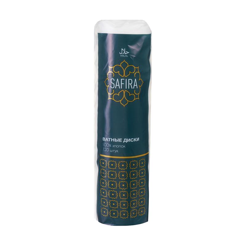 Ватные диски, SAFIRA, 120 шт.