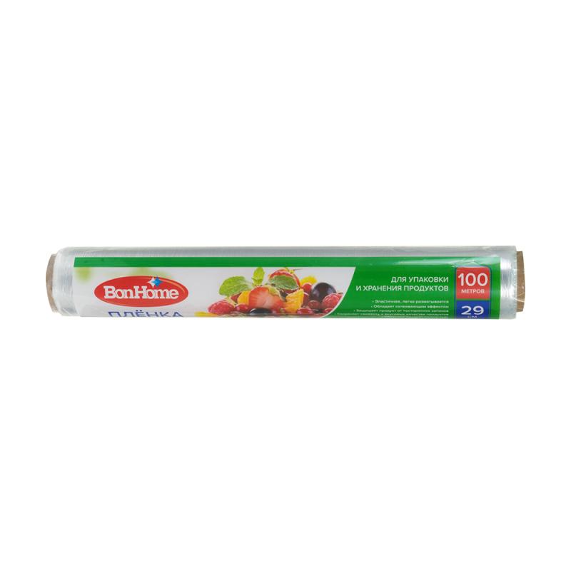 Плёнка пищевая "Биоразлагаемая", BonHome, 29 см х 100 м