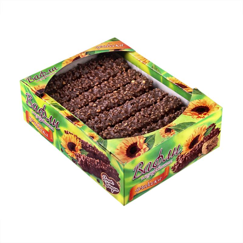 Глазированные вафли "Арабеска", Знак вкуса, 480 г