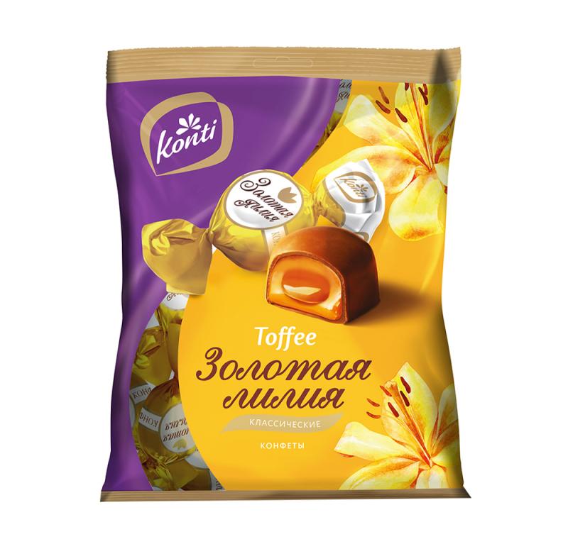 Конфеты "Золотая Лилия", Konti, 200 г