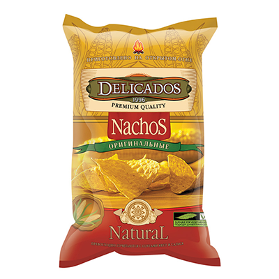 Кукурузные чипсы "Delicados", 60 г, 2 шт