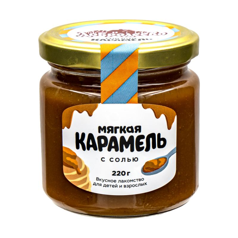Десерт кондитерский "Мягкая карамель", Добродеево, 220 г