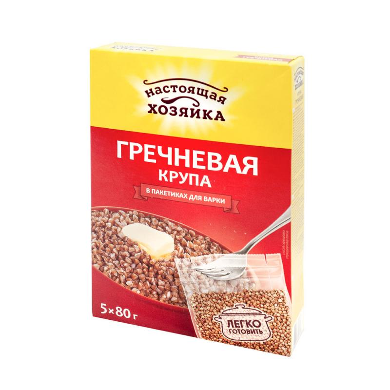 Крупа гречневая в пакетиках