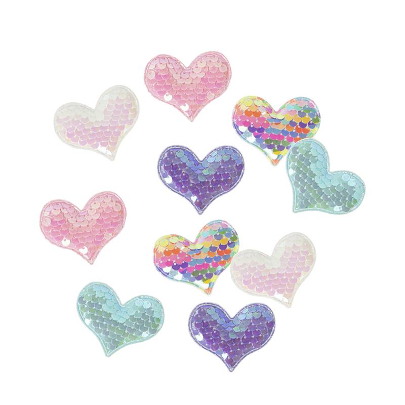 Наклейки "Сердца", With Love, 10 шт., в ассортименте