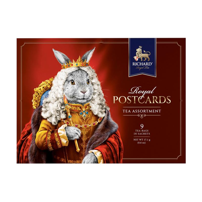 Чай Royal Postcard, Richard, ассорти, 18 г
