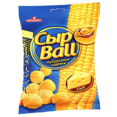 Кукурузные шарики "Сыр BALL", 120 г