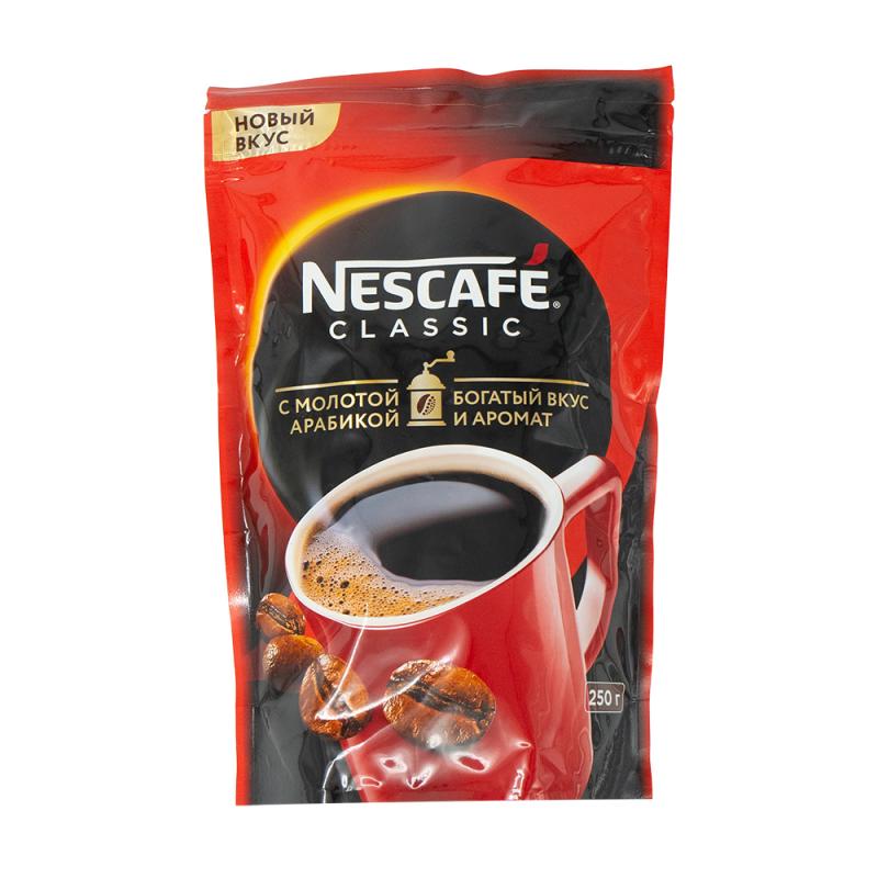 Растворимый гранулированный кофе "Сlassic", Nescafé, 250 г