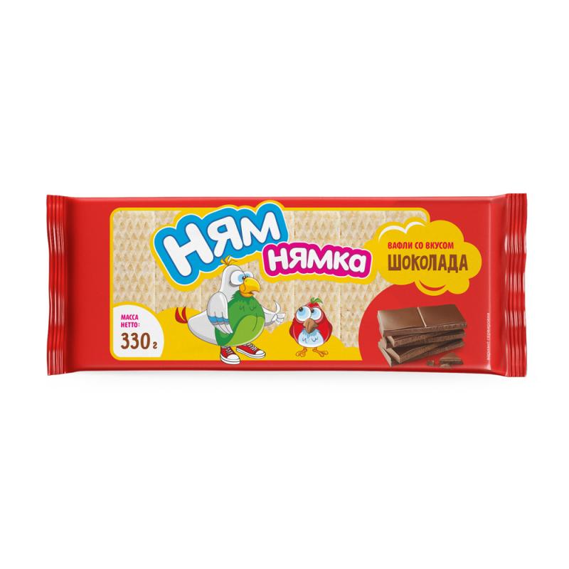 Вафли "Ням-Нямка", 330 г, в ассортименте