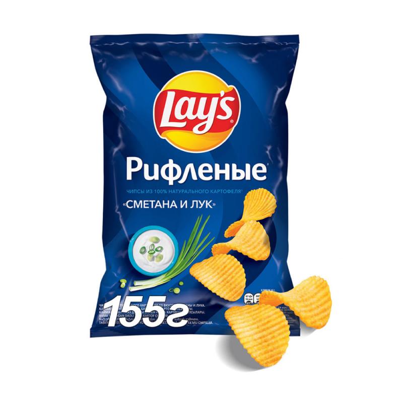 Картофельные чипсы, Lay’s, 155 г, в ассортименте