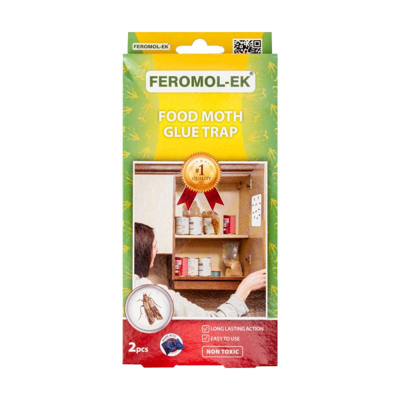 Клеевая ловушка с феромонами для пищевой моли Chemis Feromol-Ek, 2 шт.