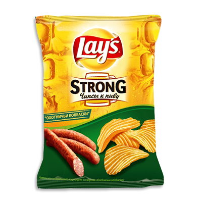 Чипсы "Lay's Strong", 125 г
