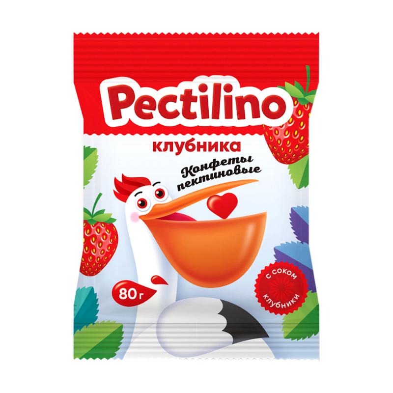 Конфеты пектиновые "Pectilino", с соком, 80 г, в ассортименте