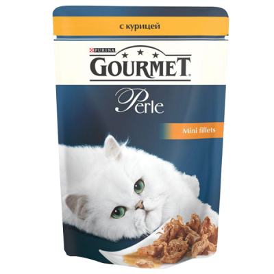 Корм для кошек "Gourmet Perle", 85 г
