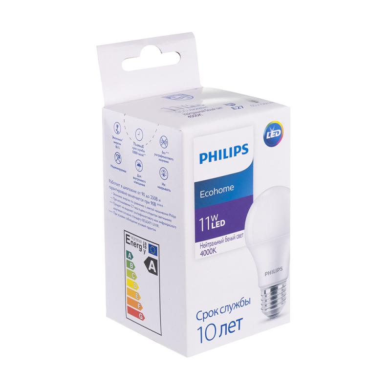 Лампа LED, Philips, 13W, E27