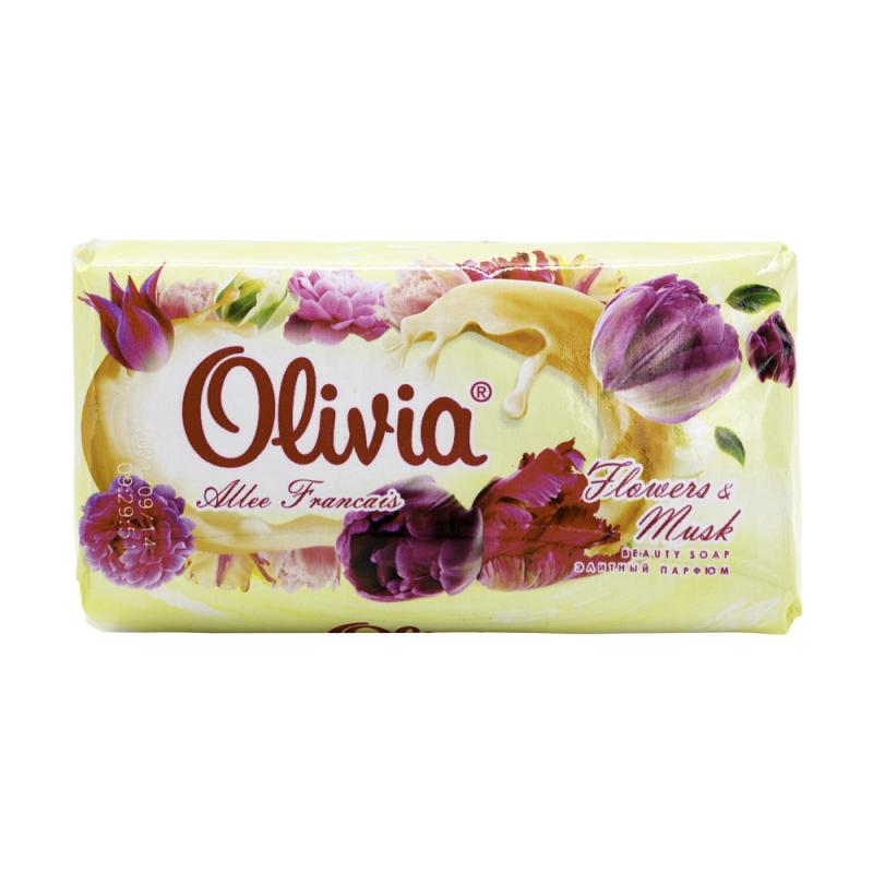 Т/МылотвёрдоеOLIVIA №10, вес 140гр в асс