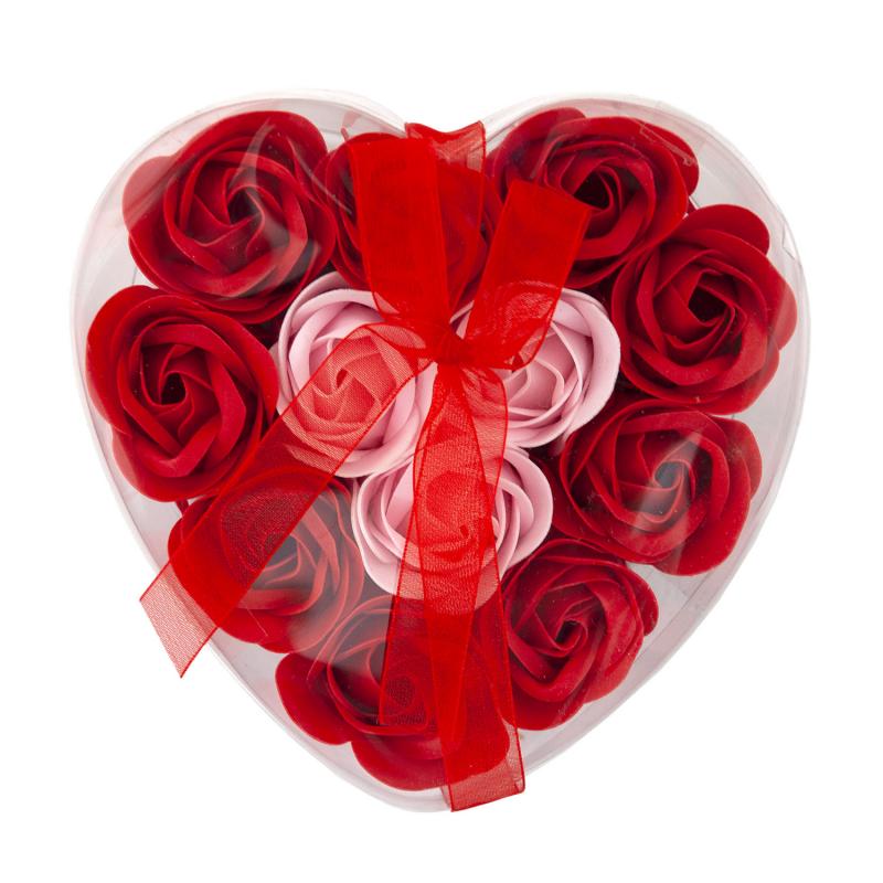 Набор мыльных розочек, With Love, 13 шт., в ассортименте