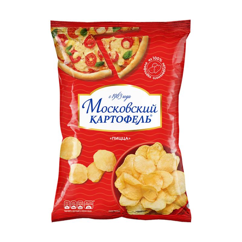 Чипсы, Московский картофель, 60 г, в ассортименте