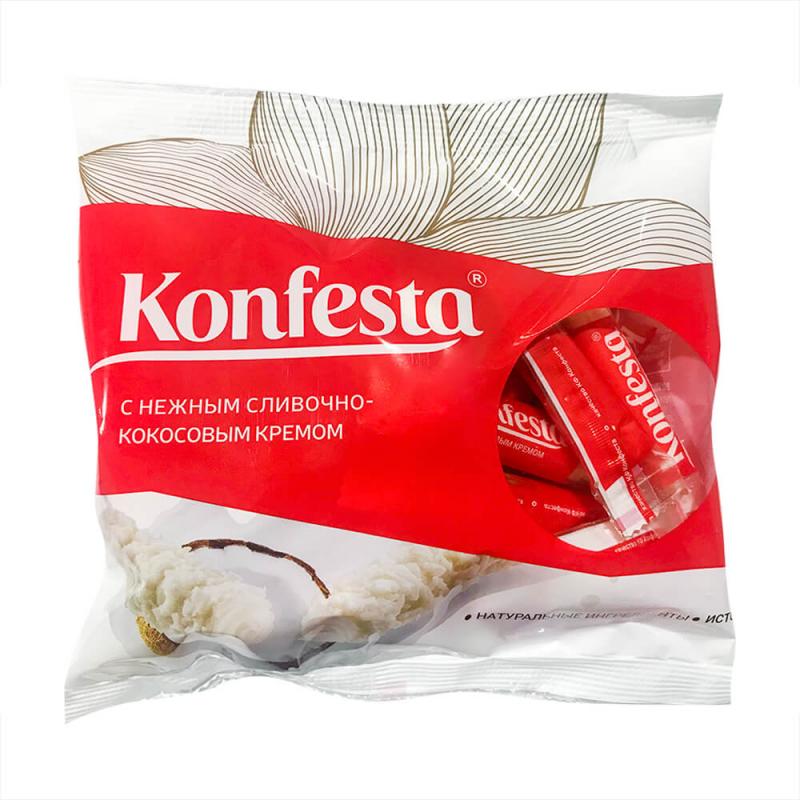 Конфеты "Konfesta" с кокосовой начинкой, 200 г