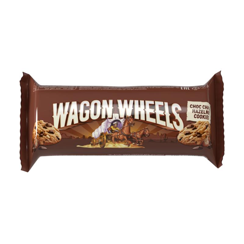 Печенье, Wagon Wheels, 136 г, в ассортименте