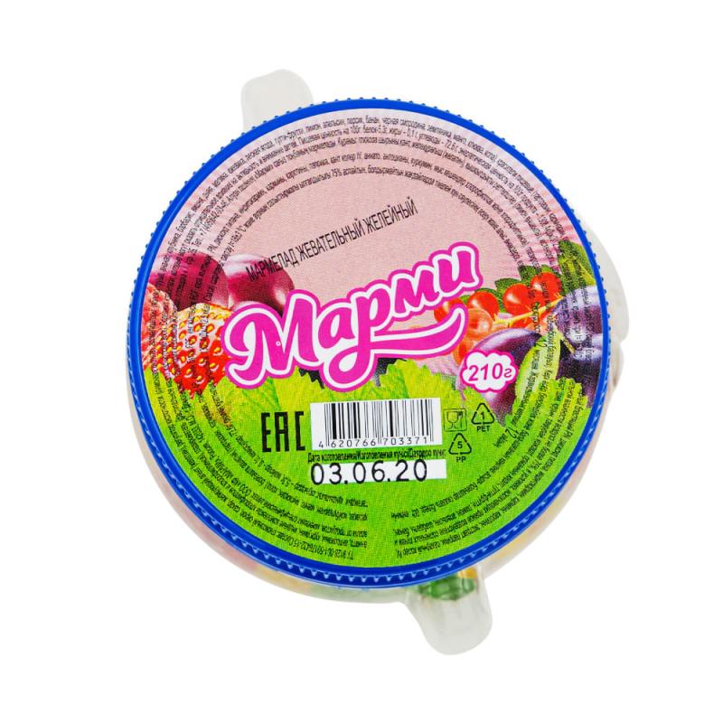Мармелад жевательный "Марми", 210 г