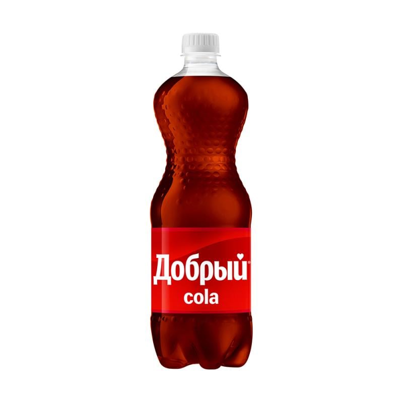 Напиток сильногазированный "Кола", Добрый, 1 л