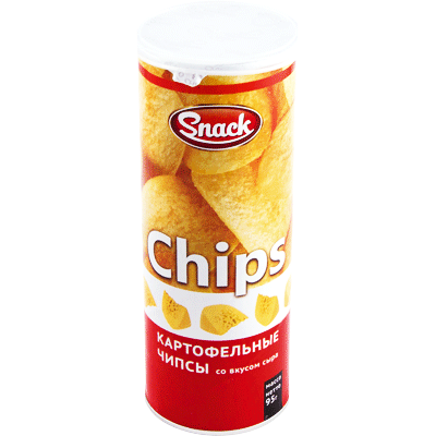 Чипсы "SNACK" в ассортименте, 95 г