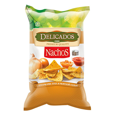 Кукурузные чипсы "Delicados", 60 г, 2 шт