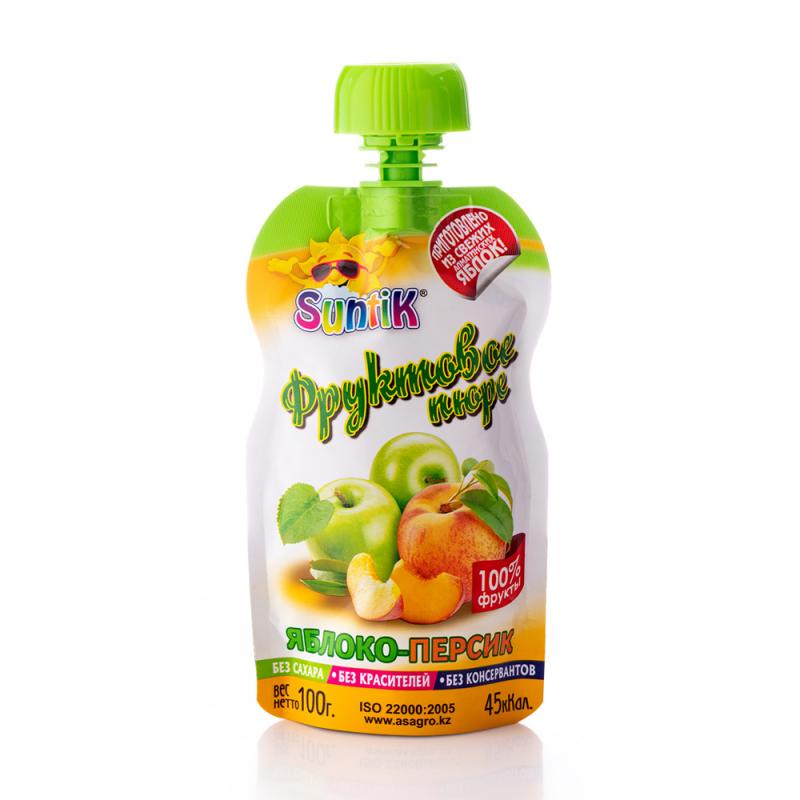 Фруктовое пюре, Suntik, 100 г